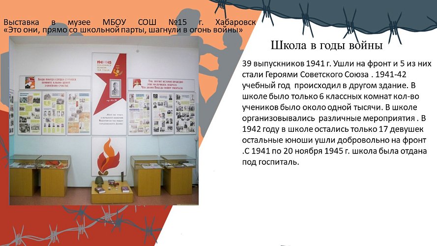 «Это они, прямо со школьной парты, шагнули в огонь войны» (о пяти Героях - выпускниках школы)